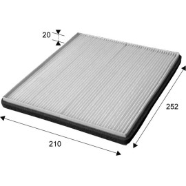 Filter, Innenraumluft 715655 Filter, Innenraumluft 715655
