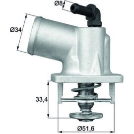Thermostat, Kühlmittel TI 54 92D Thermostat, Kühlmittel TI 54 92D