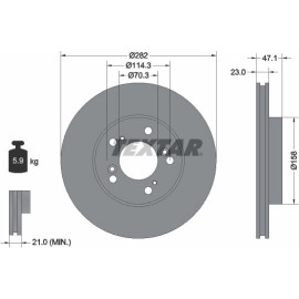 Bremsscheibe 92101000
