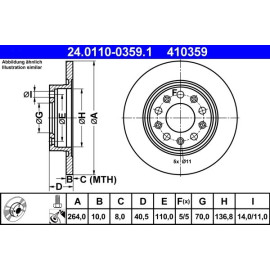 Bremsscheibe 24.0110-0359.1