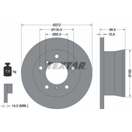 Bremsscheibe 92137603