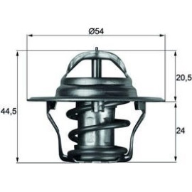 Thermostat, Kühlmittel TX 4 87D Thermostat, Kühlmittel TX 4 87D