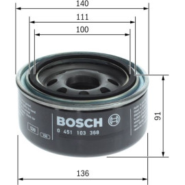 BOSCH 0 451 103 368 Ölfilter