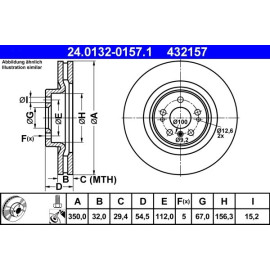 Bremsscheibe 24.0132-0157.1