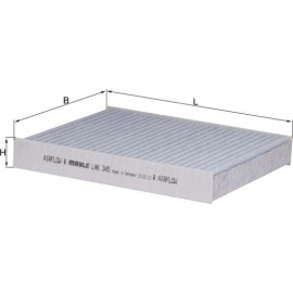 Filter, Innenraumluft LAK 345