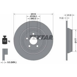 Bremsscheibe 92291903 Bremsscheibe 92291903