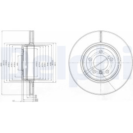 Bremsscheibe BG9789