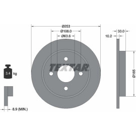 Bremsscheibe 92088403