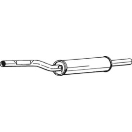 Mittelschalldämpfer 233-389 Mittelschalldämpfer 233-389