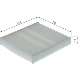 Filter, Innenraumluft 1 987 435 169