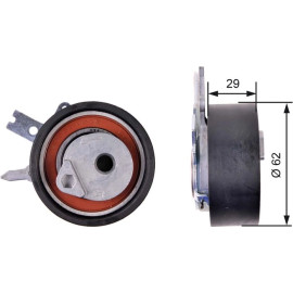 Spannrolle, Zahnriemen T43218 Spannrolle, Zahnriemen T43218