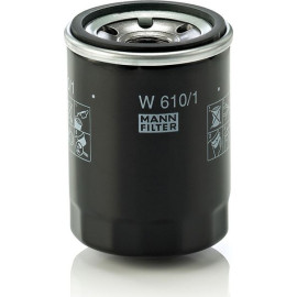 MANN-FILTER W 610/1 Ölfilter 3/4-16 UNF, mit einem Rücklaufsperrventil, Anschraubfilter