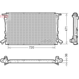 Kühler, Motorkühlung DRM02047