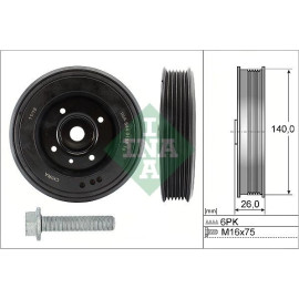Riemenscheibensatz, Kurbelwelle 544 0158 20 Riemenscheibensatz, Kurbelwelle 544 0158 20