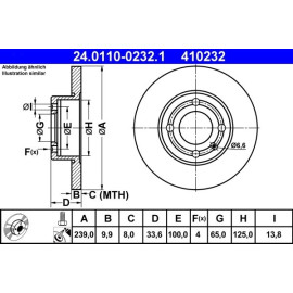 Bremsscheibe 24.0110-0232.1
