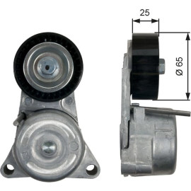 Spannrolle, Keilrippenriemen T39194