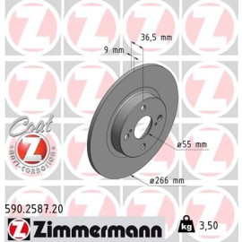 Bremsscheibe 590.2587.20 Bremsscheibe 590.2587.20