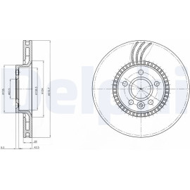 Bremsscheibe BG4123 Bremsscheibe BG4123