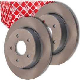 FEBI BILSTEIN 24619 Bremsscheibe für FORD FOCUS, C-MAX Hinterachse, 265x11mm, 5x108, voll, beschichtet FEBI BILSTEIN 24619 Bremsscheibe für FORD FOCUS, C-MAX Hinterachse, 265x11mm, 5x108, voll, beschichtet