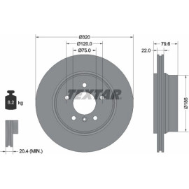 Bremsscheibe 92141603