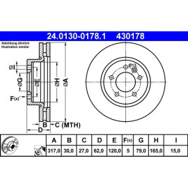 Bremsscheibe 24.0130-0178.1