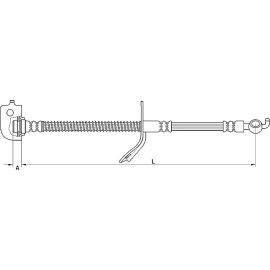 Bremsschlauch 4110736 Bremsschlauch 4110736
