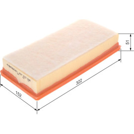 BOSCH 1 457 433 596 Luftfilter BOSCH 1 457 433 596 Luftfilter