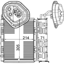 Verdampfer, Klimaanlage AE 4 000P Verdampfer, Klimaanlage AE 4 000P