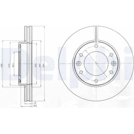 Bremsscheibe BG4296 Bremsscheibe BG4296