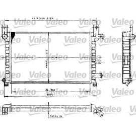 Valeo 730483 Kühler, Motorkühlung Valeo 730483 Kühler, Motorkühlung