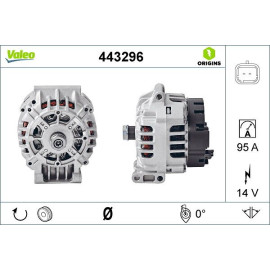Valeo 443296 Generator ORIGINS Valeo 443296 Generator ORIGINS