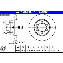 Bremsscheibe 24.0120-0168.1