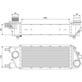 Ladeluftkühler 818388