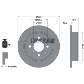 Bremsscheibe 92060800
