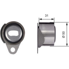 Spannrolle, Zahnriemen T41157 Spannrolle, Zahnriemen T41157