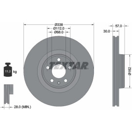 Bremsscheibe 92282605 Bremsscheibe 92282605