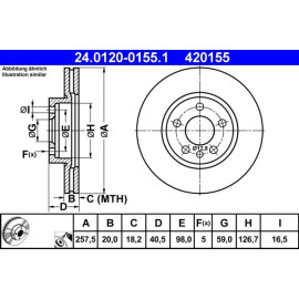 Bremsscheibe 24.0120-0155.1