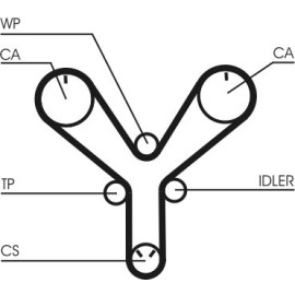 Zahnriemen CT1147