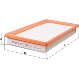 Luftfilter LX 3148 Luftfilter LX 3148