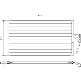 Valeo 817561 Kondensator, Klimaanlage Valeo 817561 Kondensator, Klimaanlage