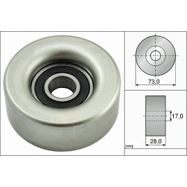 Umlenk-/Führungsrolle, Keilrippenriemen 532 0783 10 Umlenk-/Führungsrolle, Keilrippenriemen 532 0783 10