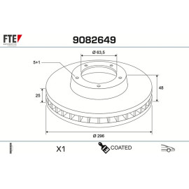 Bremsscheibe 9082649