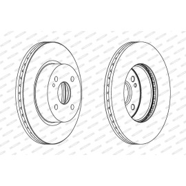 Bremsscheibe DDF1738C Bremsscheibe DDF1738C