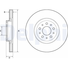 Bremsscheibe BG4797C