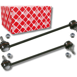 2x FEBI 17377 Koppelstange für BMW 3er, Z4 Vorderachse links + rechts, 270mm, M10 x 1 2x FEBI 17377 Koppelstange für BMW 3er, Z4 Vorderachse links + rechts, 270mm, M10 x 1