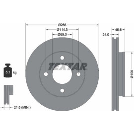Bremsscheibe 92134803 Bremsscheibe 92134803