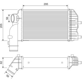 Ladeluftkühler 817632