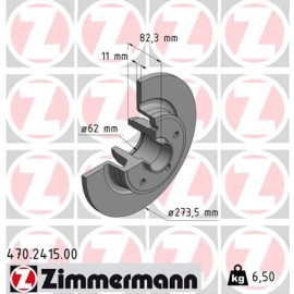 Bremsscheibe 470.2415.00 Bremsscheibe 470.2415.00