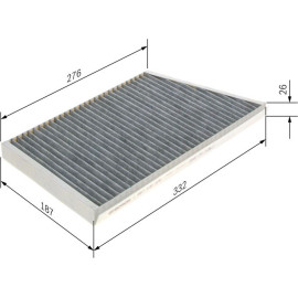 Filter, Innenraumluft 1 987 432 570