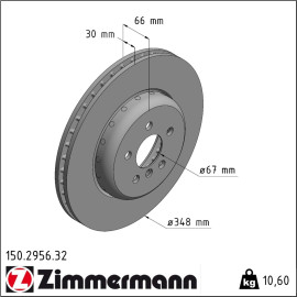 Bremsscheibe 150.2956.32
